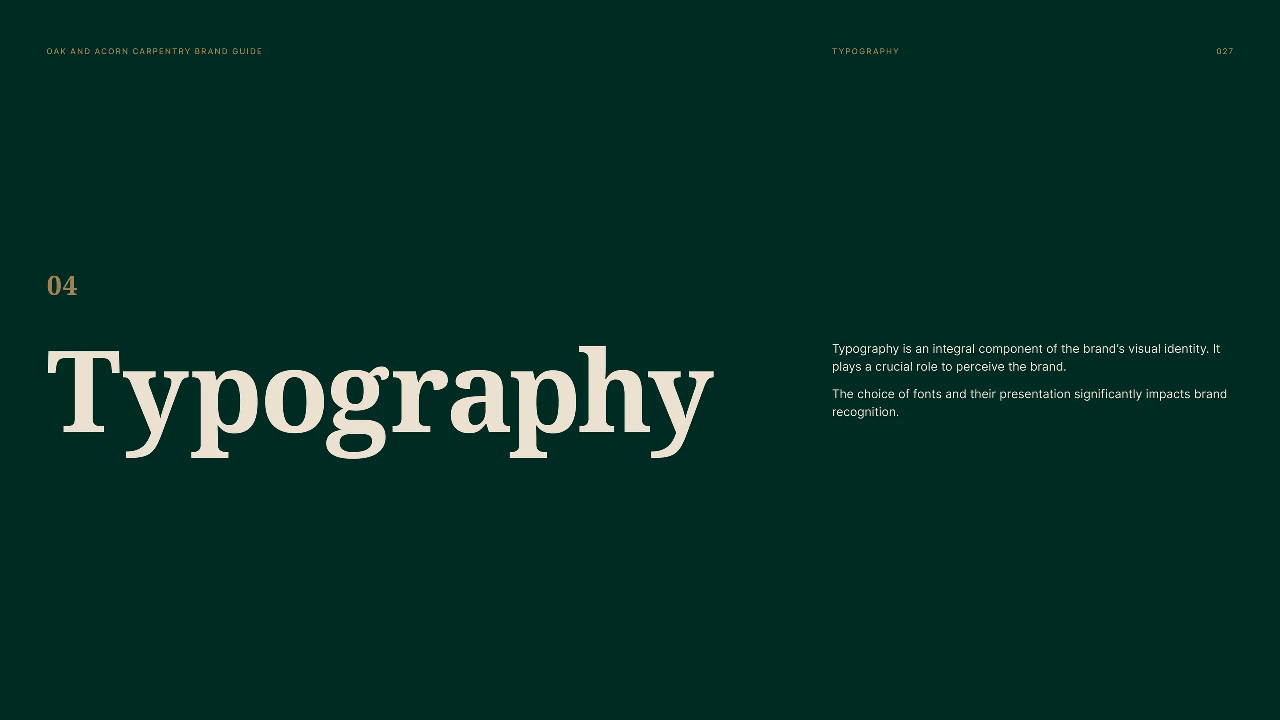 Oak and Acorn Carpentry brand identity 7